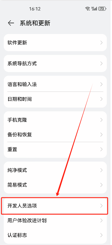 有线投屏找不到开发者选项4