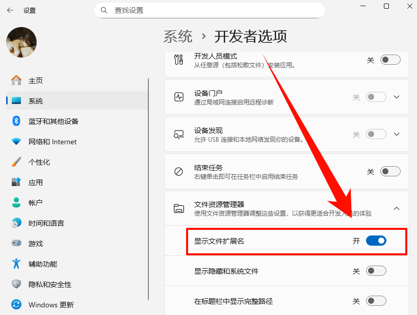 win11文件后缀隐藏了怎么显示5