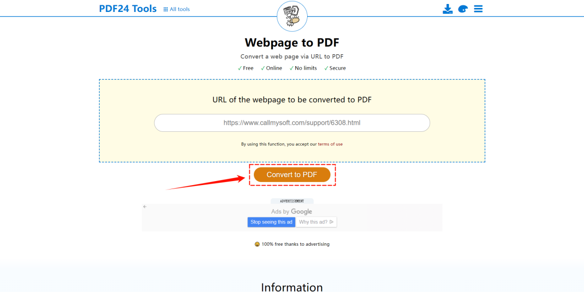 网页内容怎么导出pdf6