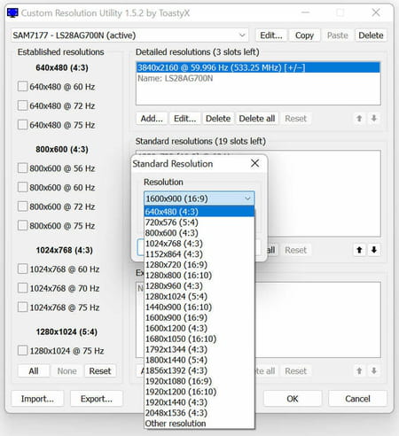 显示器分辨率无法调整15