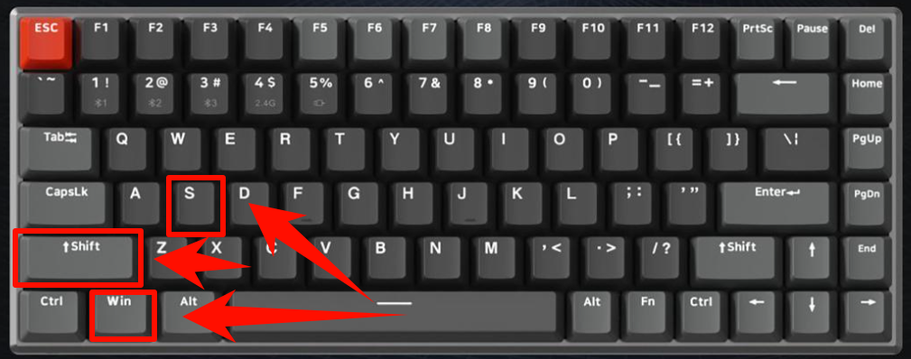 电脑截屏快捷键4